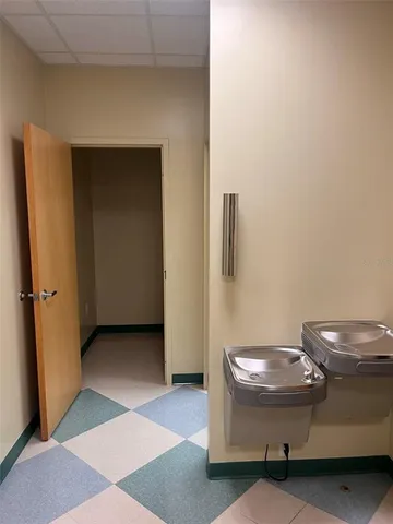 a view of empty room