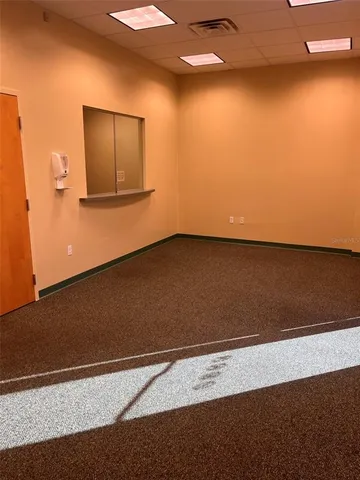 a room with storage and utility