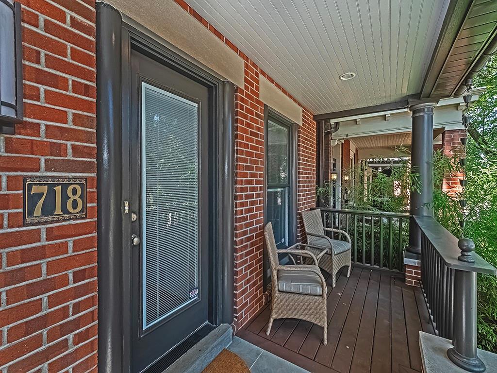 718 Filbert Street Pittsburgh, PA 15232 - Photo 2 of 28 Inviting front porch, perfect for relaxing