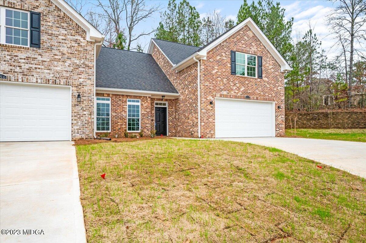 255 High Ridge Court Macon, GA 31220 - Photo 25 of 28 front view of a house with a yard
