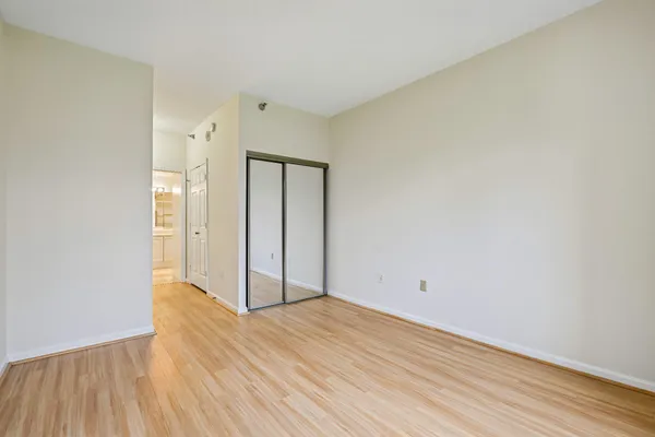 wooden floor in an empty room