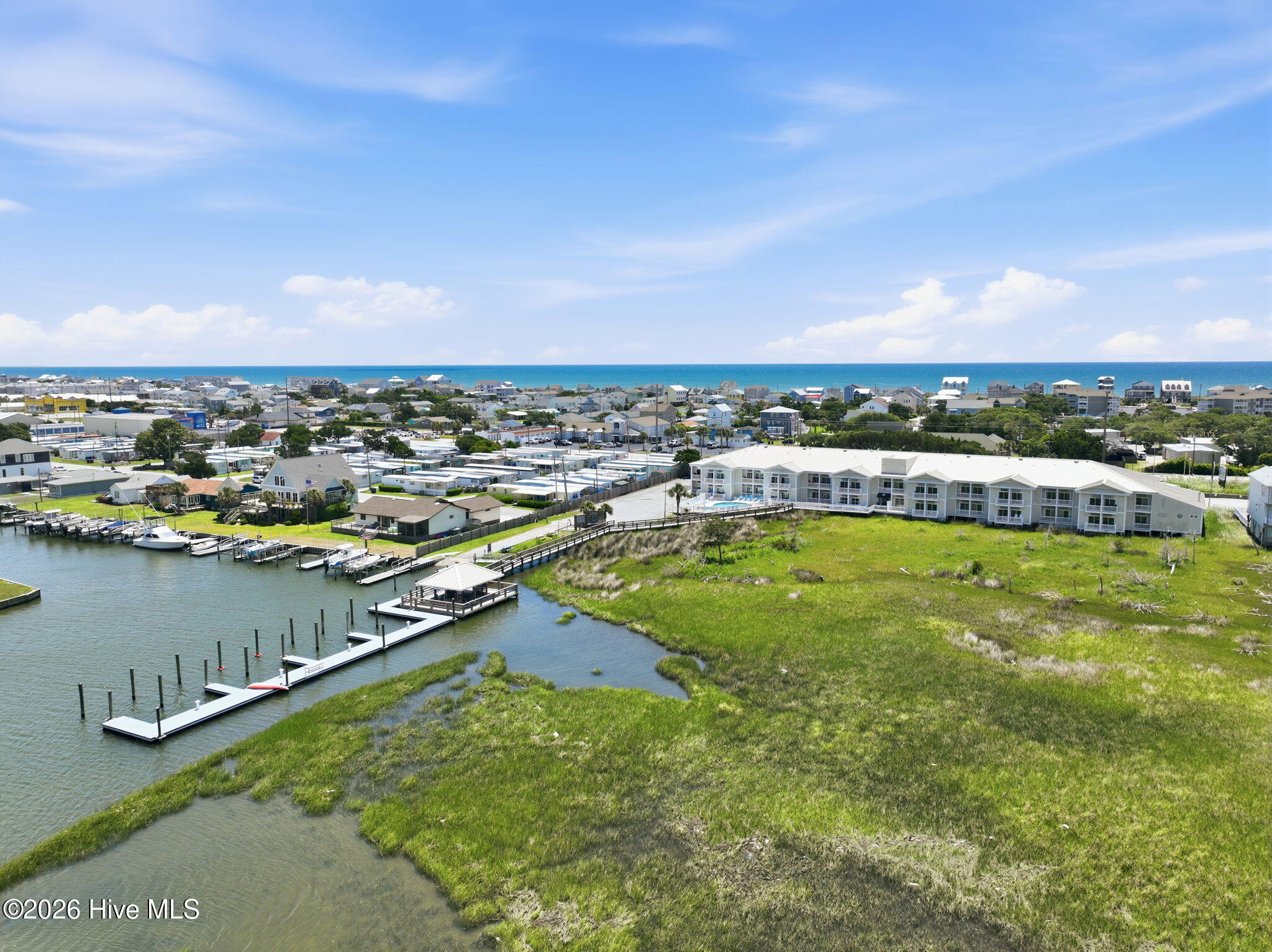 602 West Fort Macon Road, Unit 217 Atlantic Beach, NC 28512 - Photo 26 of 33 Aerial