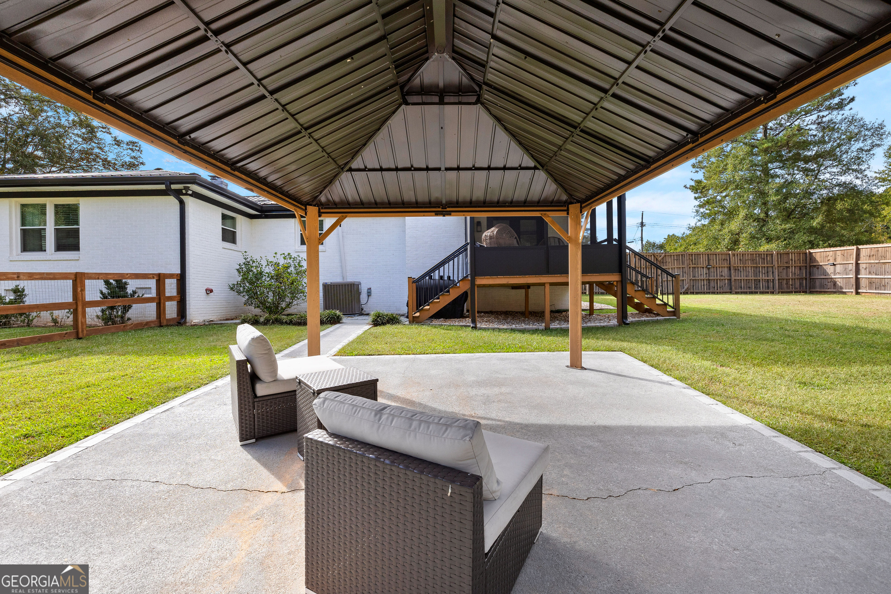 105 Ransby Drive Hogansville, GA 30230 - Photo 39 of 52 a view of a backyard with a garden