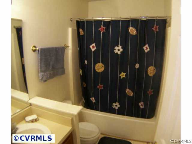 5802 Ridge Point Road Midlothian, VA 23112 - Photo 10 of 10 a bathroom with a shower and a sink