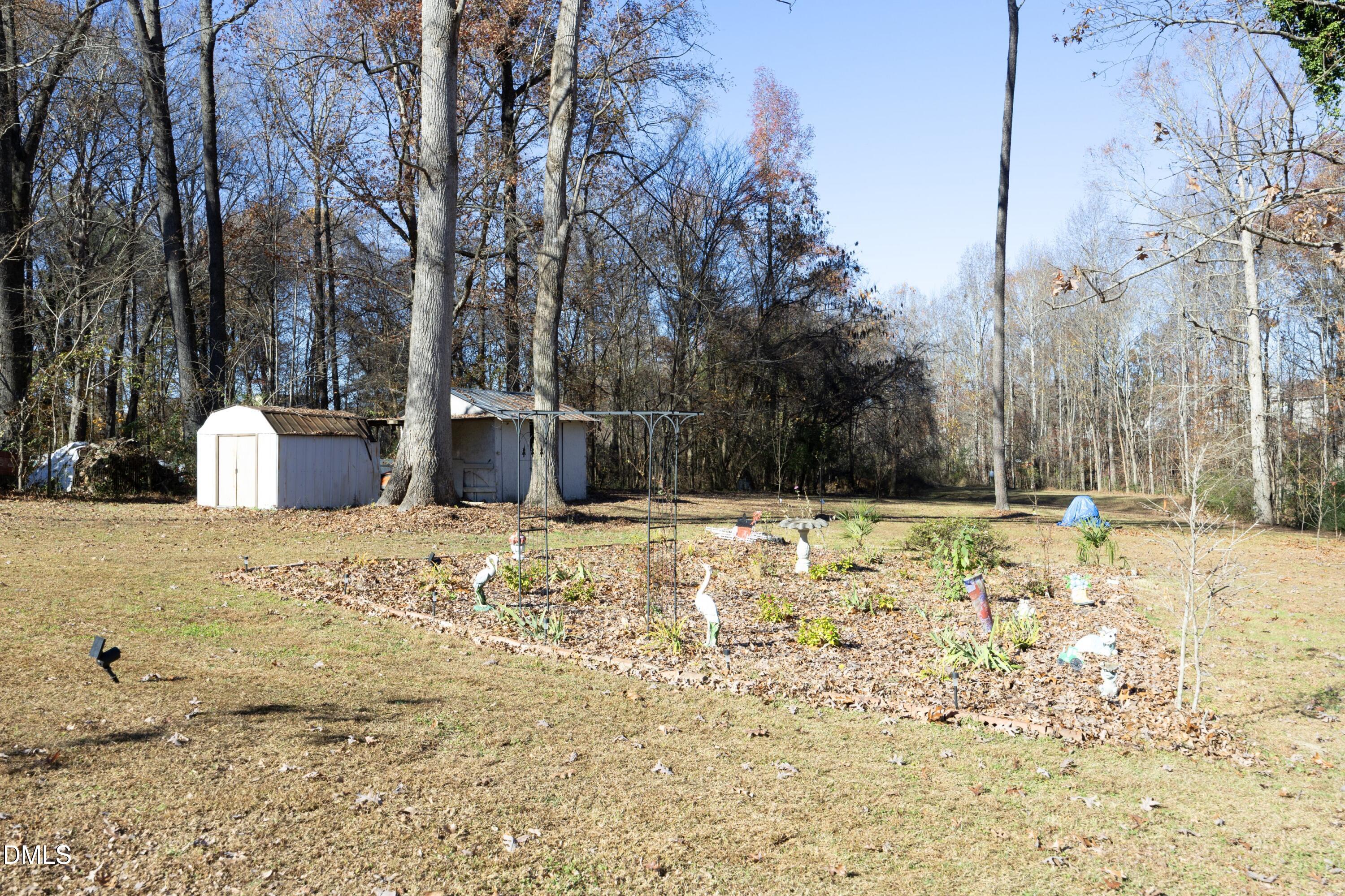 4705 Pearl Road Raleigh, NC 27610 - Photo 37 of 45 Garden area