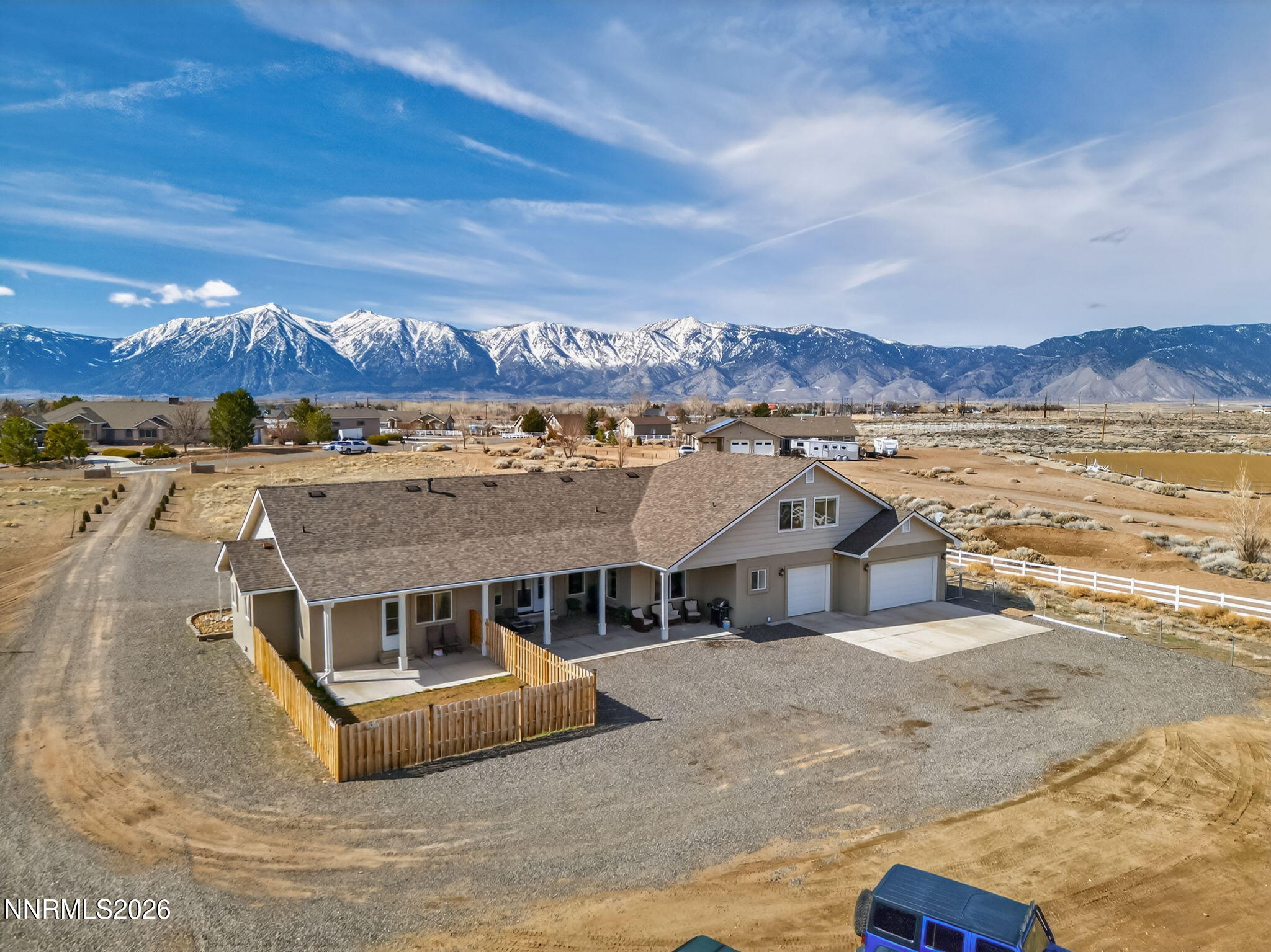 1720 North Benton Road Minden, NV 89423 - Photo 40 of 46 a view of a city with an ocean beach