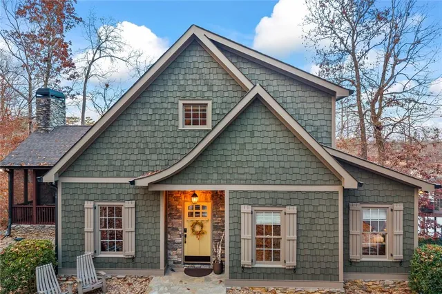 a view of house with outdoor space