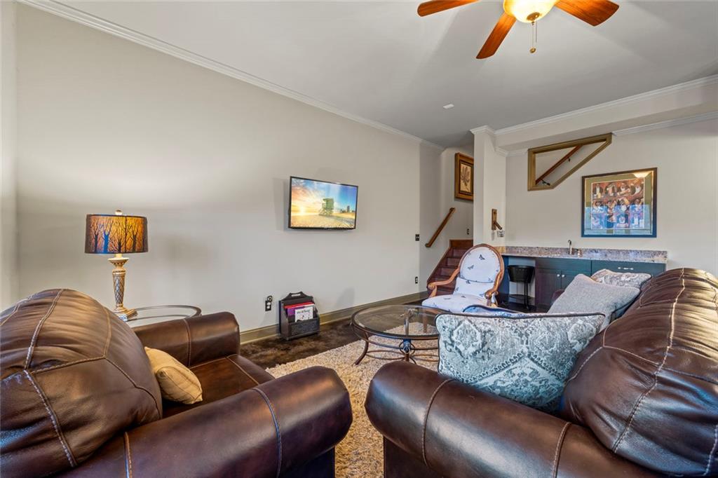 152 Chapman Manor Drive Martin, GA 30557 - Photo 69 of 90 a living room with furniture and a couch