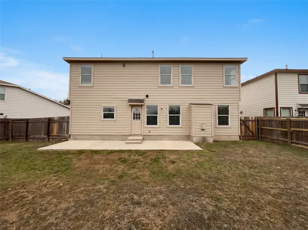 a big house with a yard