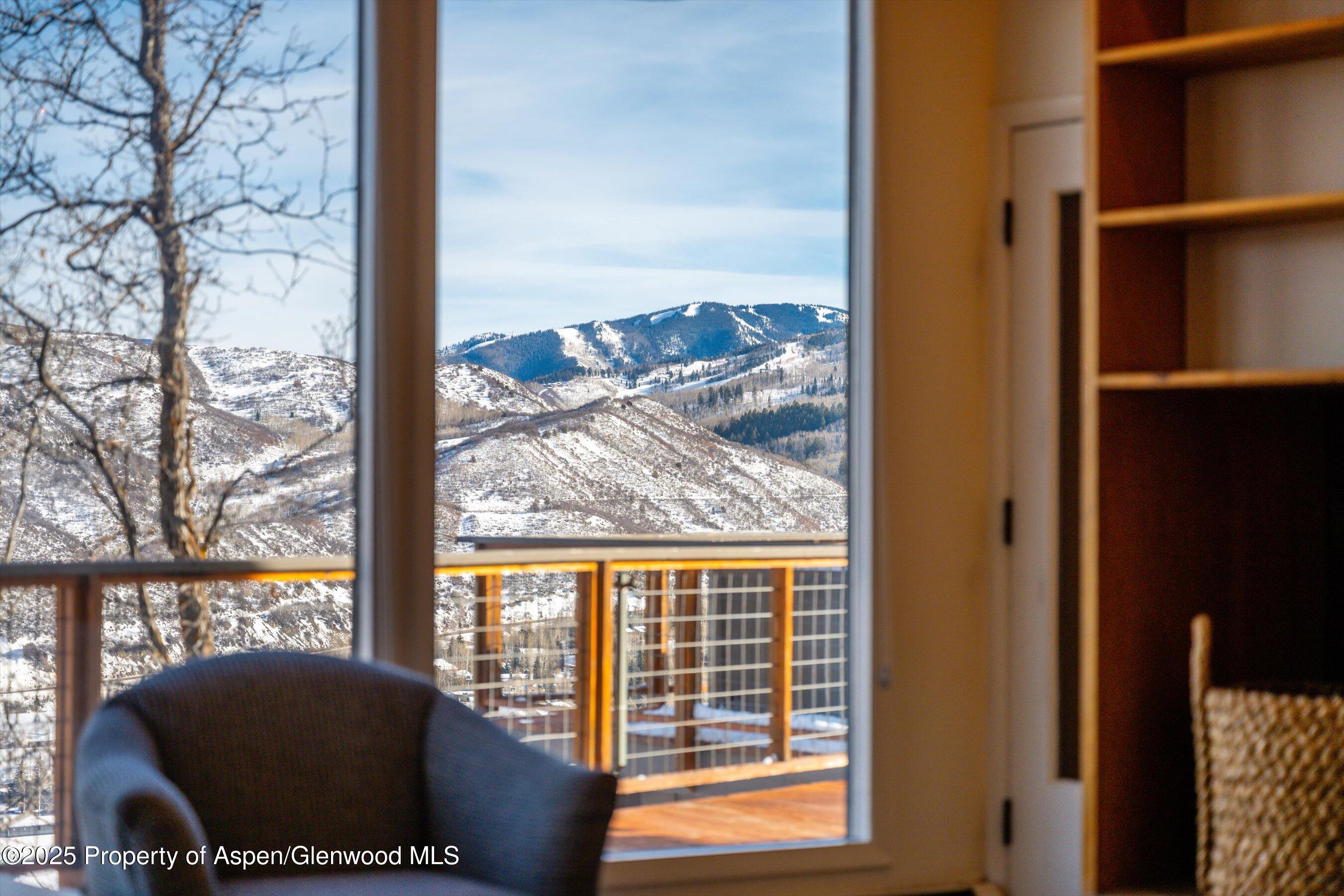 328 Oak Ridge Road Snowmass Village, CO 81615 - Photo 15 of 44 a view of balcony with furniture