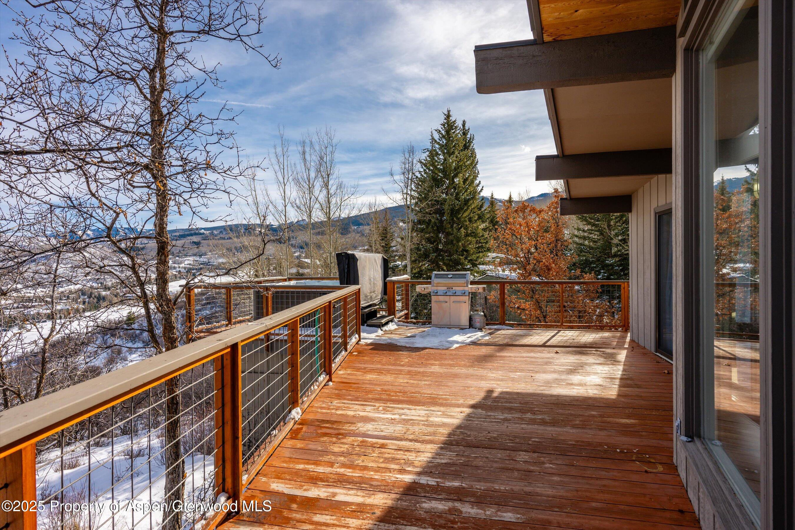 328 Oak Ridge Road Snowmass Village, CO 81615 - Photo 30 of 44 a view of balcony and deck