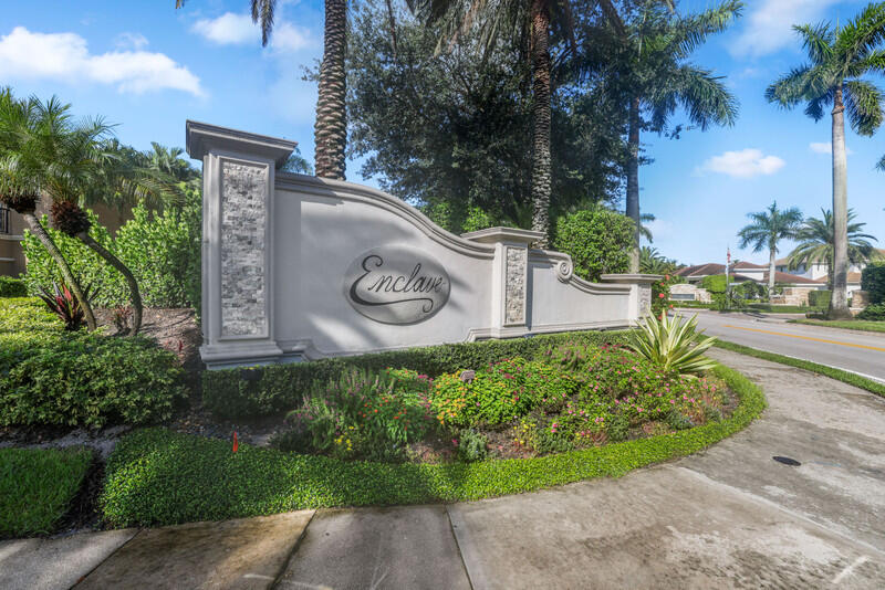 6499 Enclave Way Boca Raton, FL 33496 - Photo 56 of 56 Enclave Entrance