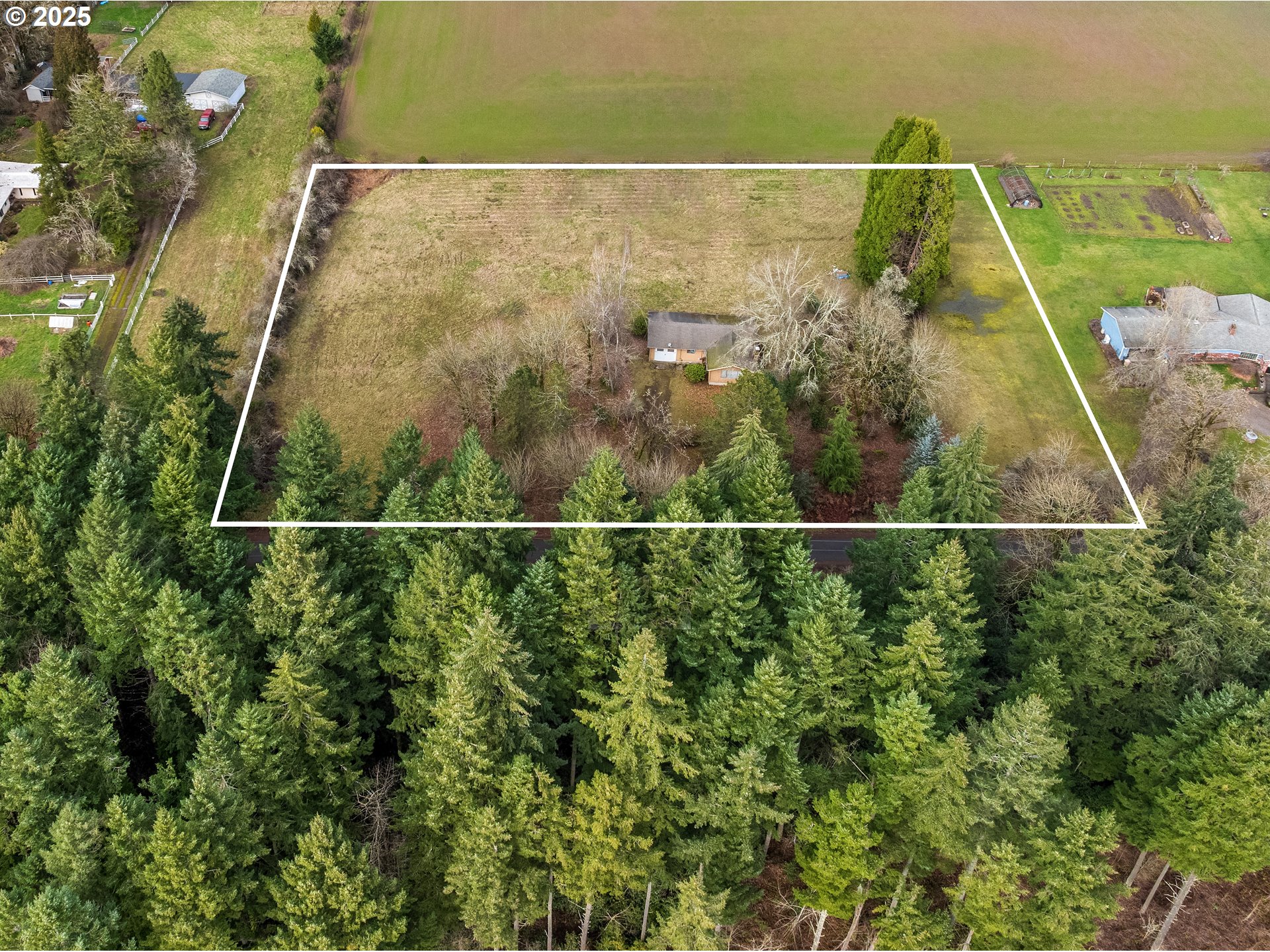 5565 Southwest Kruse Road Wilsonville, OR 97070 - Photo 12 of 13 a view of a yard