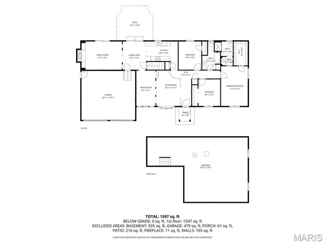 $185,000 | 1561 Notre Dame Drive, Bonne Terre, MO 63628