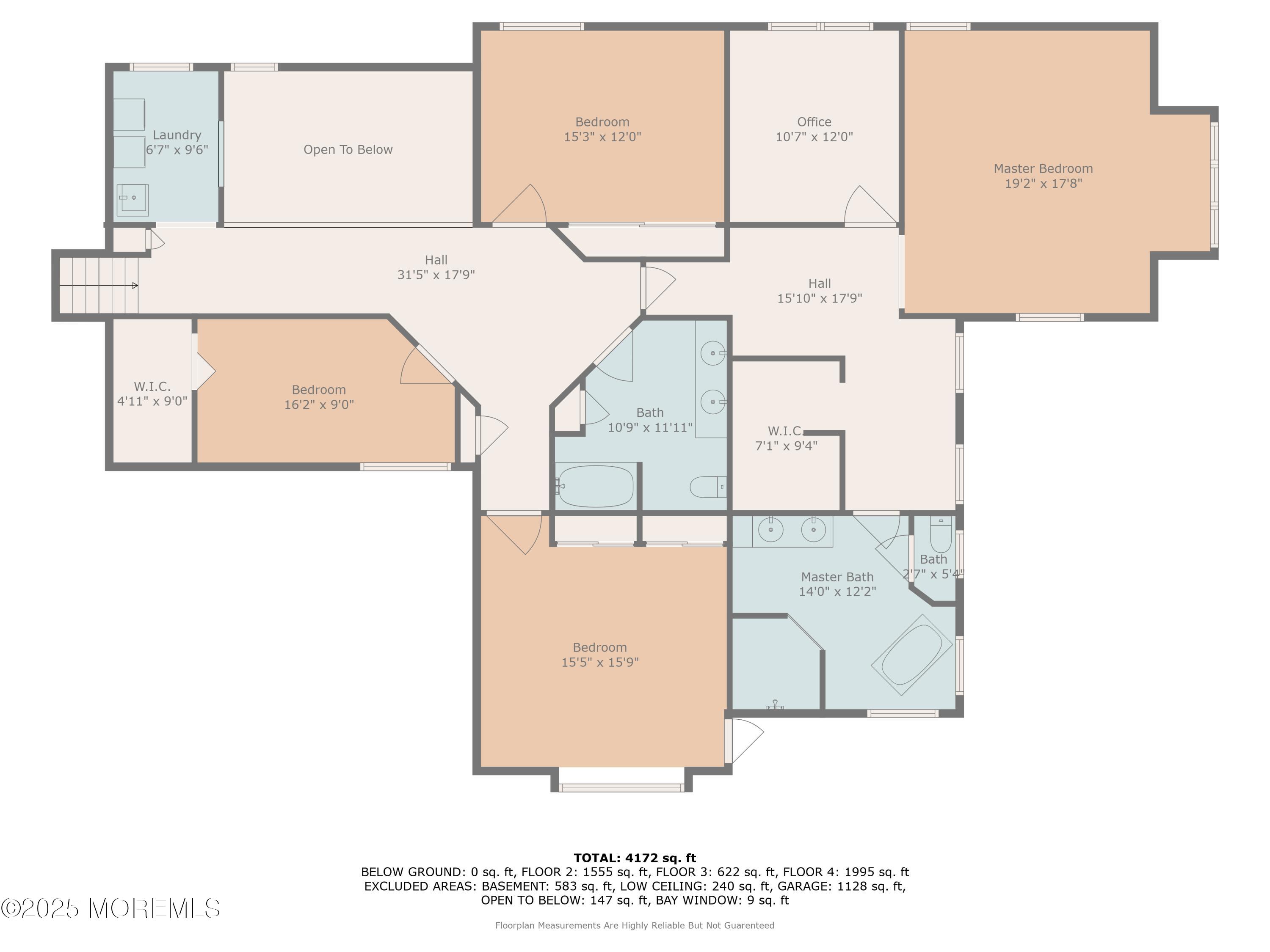 255 Harmony Road Middletown, NJ 07748 - Photo 55 of 57 2D Floor Plan for 255 Harmony Road_3