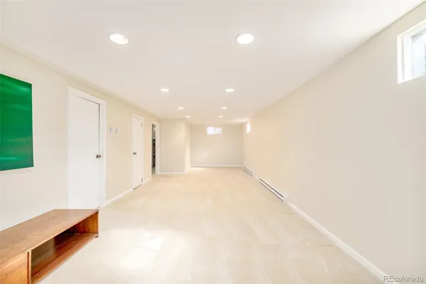 a view of empty room