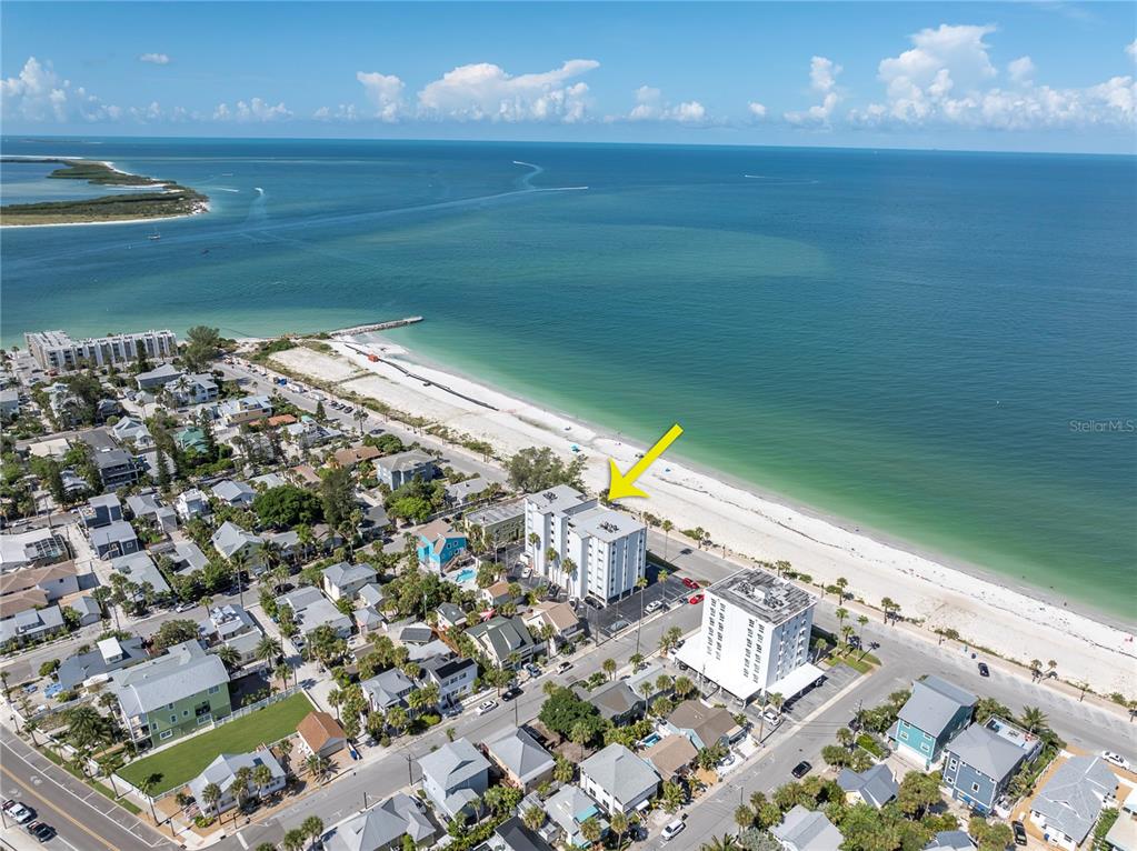 403 Gulf Way, Unit 302 St. Pete Beach, FL 33706 - Photo 18 of 30 a view of a lake