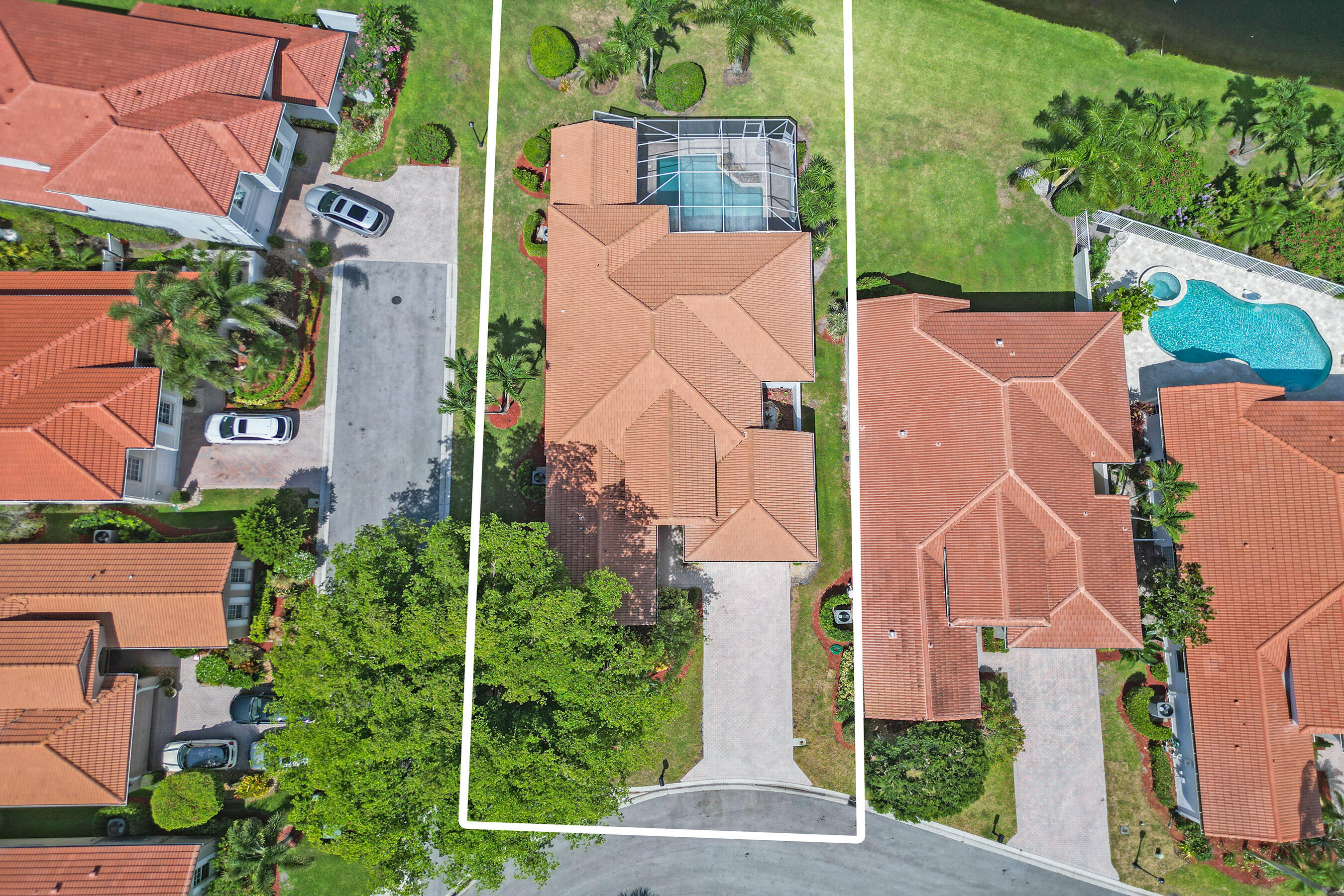 6809 Portside Drive Boca Raton, FL 33496 - Photo 3 of 43 Aerial View
