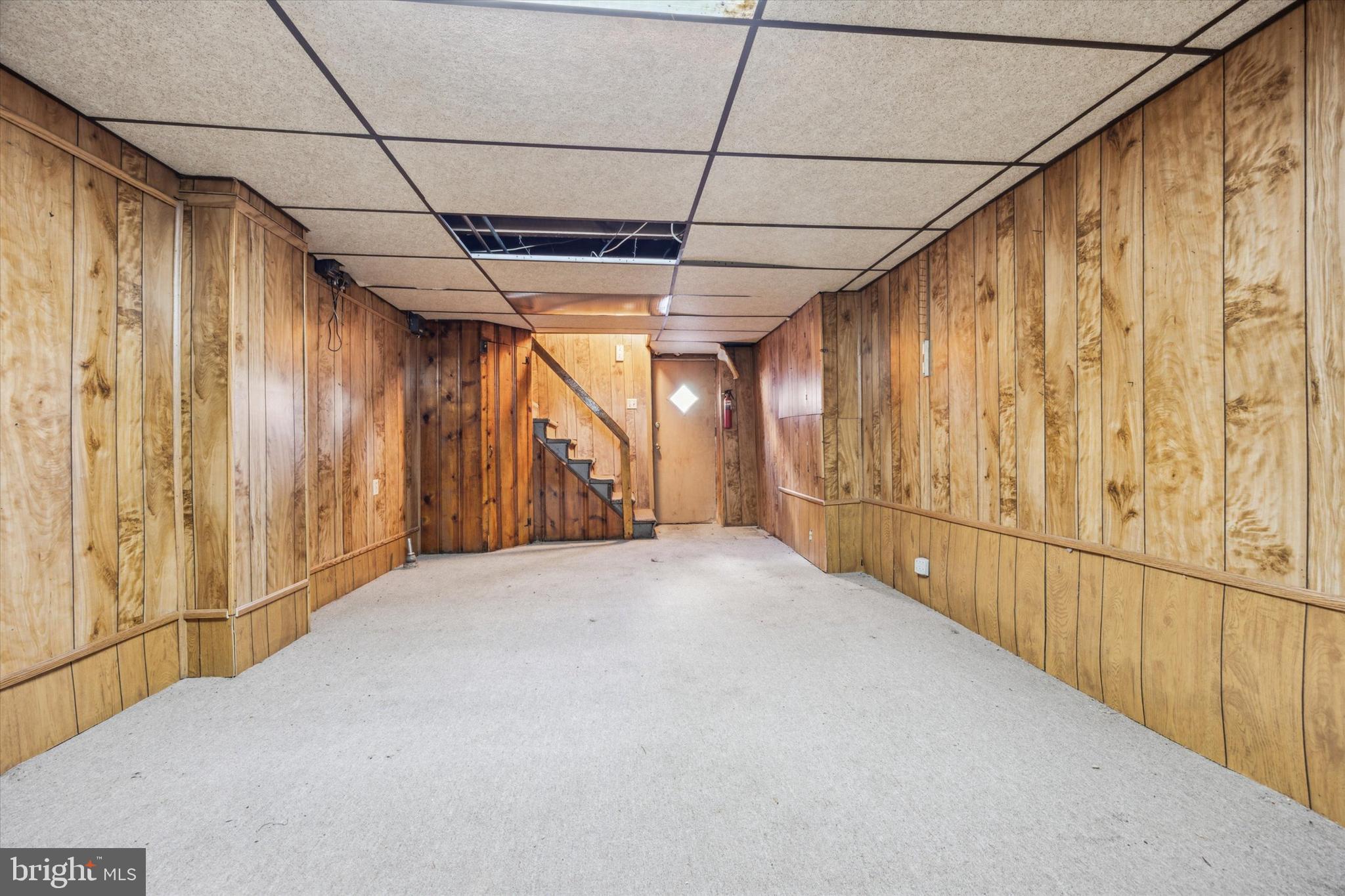 2044 Jenkintown Road Glenside, PA 19038 - Photo 25 of 33 a view of hallway with wooden walls