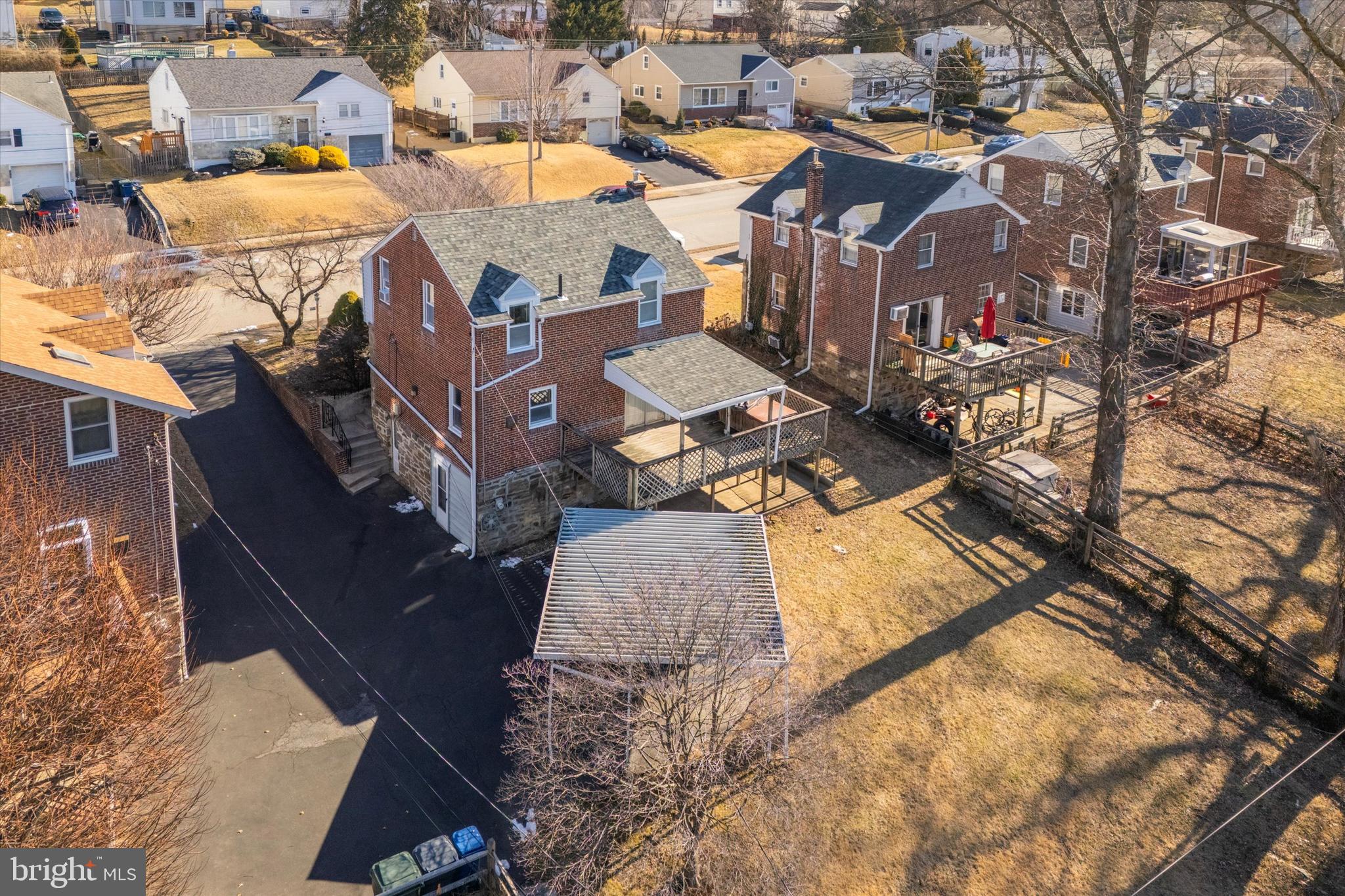 2044 Jenkintown Road Glenside, PA 19038 - Photo 6 of 33 a aerial view of residential houses with outdoor space