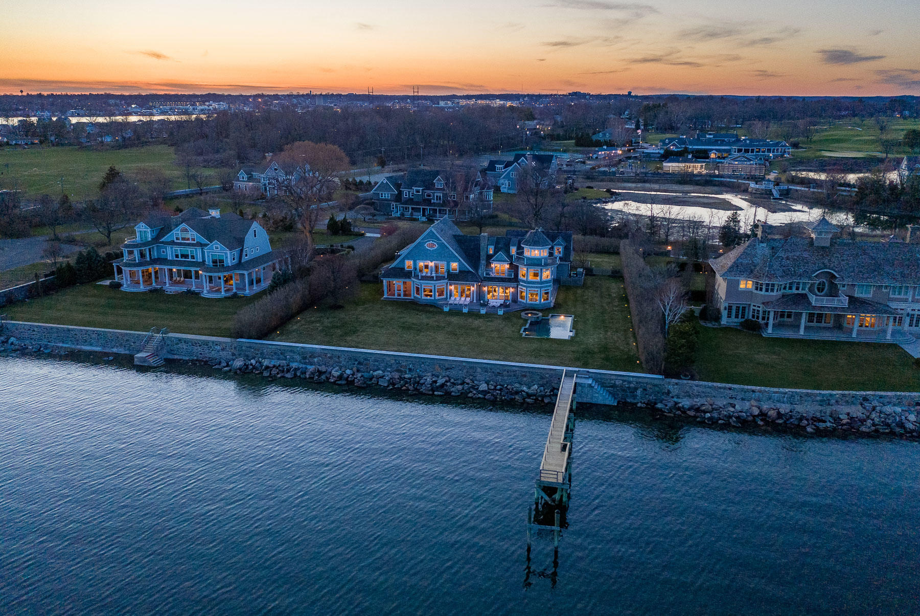 8 Shorehaven Road Norwalk, CT 06855 - Photo 2 of 27 an aerial view of residential house and car parked