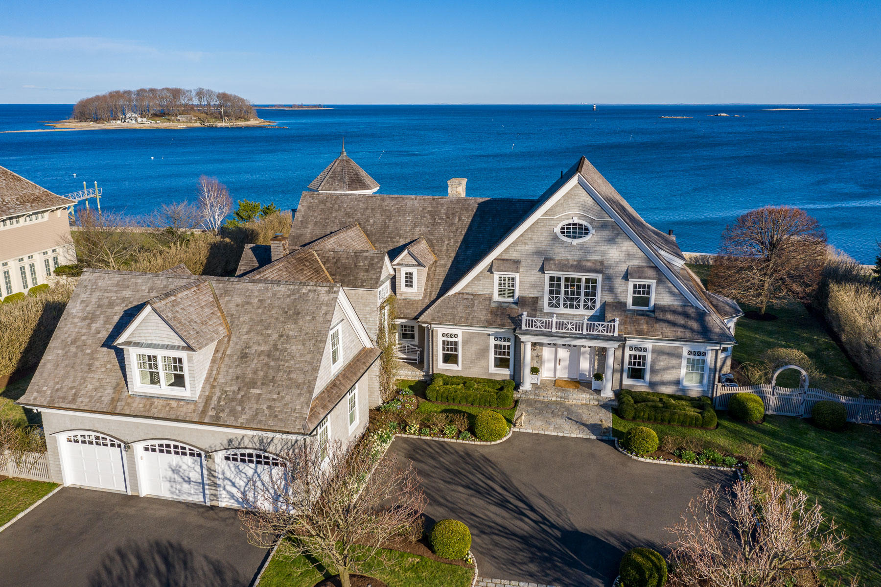 8 Shorehaven Road Norwalk, CT 06855 - Photo 6 of 27 a front view of house with a garden