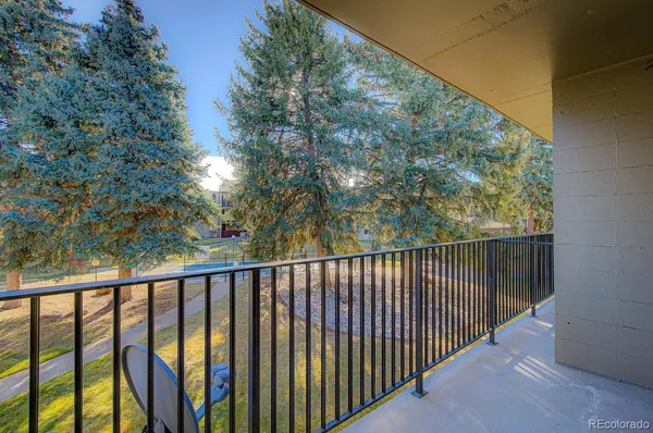 a view of balcony with outdoor space