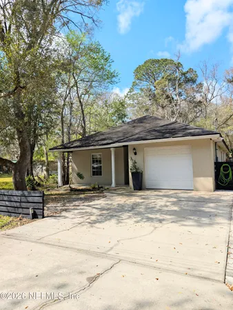 a house with a outdoor space