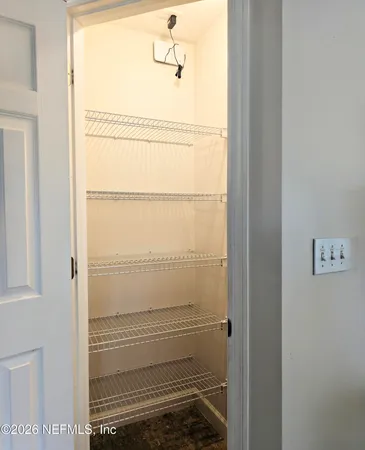 a bathroom with a window