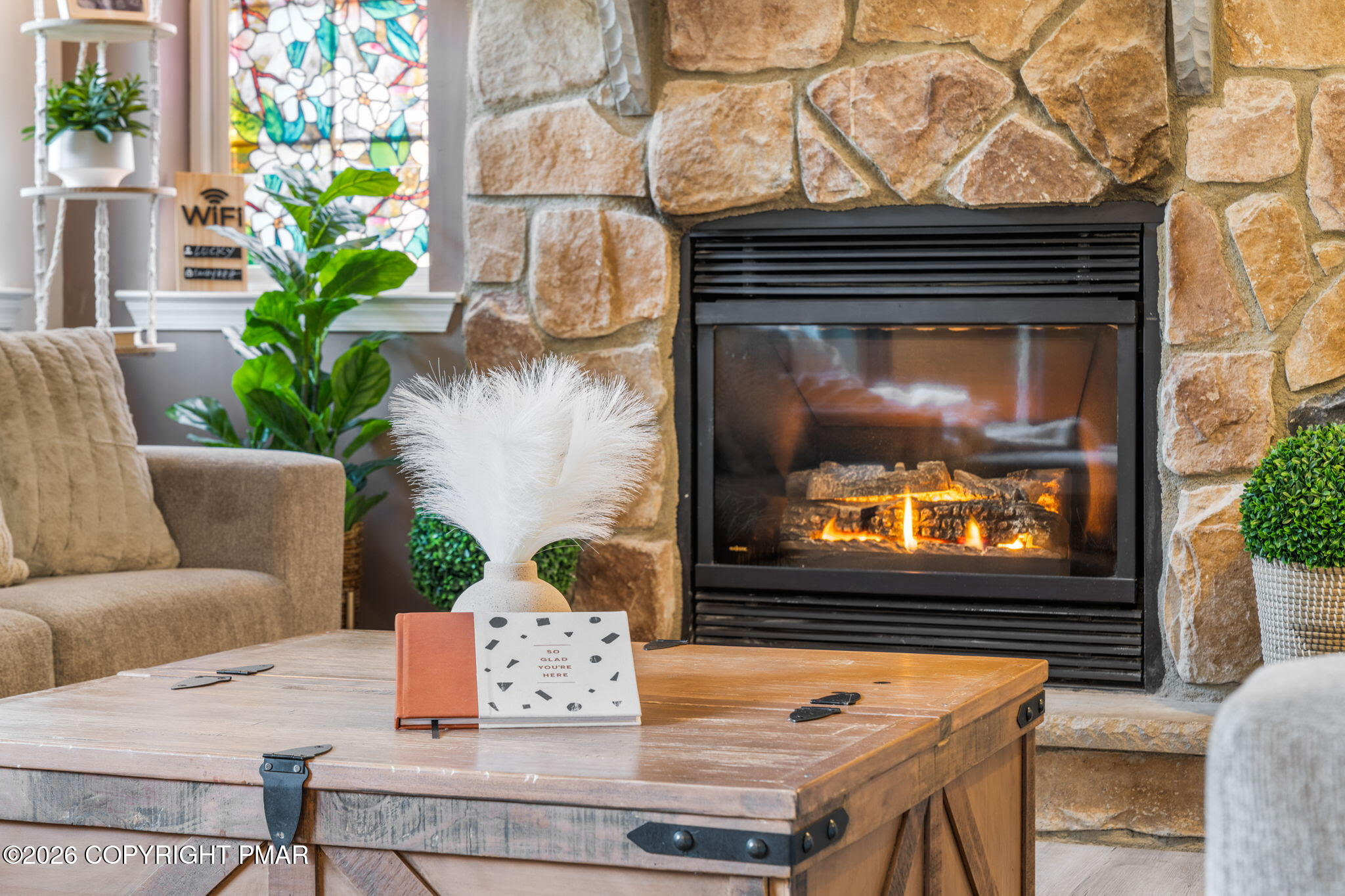 = Address Withheld Blakeslee, PA 18610 - Photo 12 of 47 fireplace