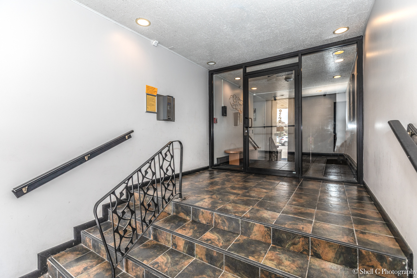 9745 Karlov Avenue, Unit 607 Oak Lawn, IL 60453 - Photo 2 of 16 a view of entryway with wooden floor