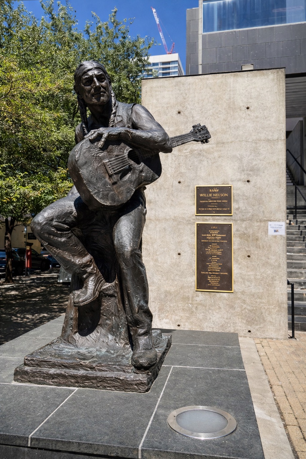 210 Lavaca Street, Unit 1912 Austin, TX 78701 - Photo 39 of 40 Willie Statue at Exterior