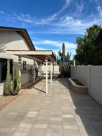 a view of front door