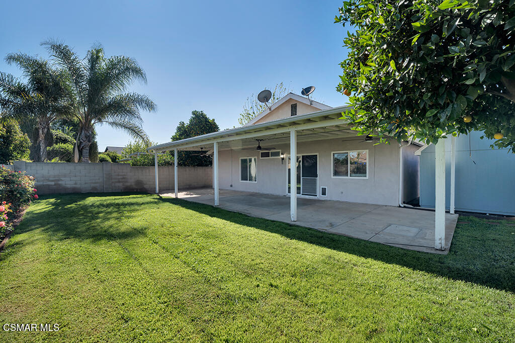 2353 Bryson Place Simi Valley, CA 93065 - Photo 25 of 31 a view of a yard with a house
