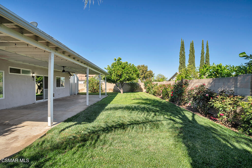 2353 Bryson Place Simi Valley, CA 93065 - Photo 27 of 31 a view of a garden with a house