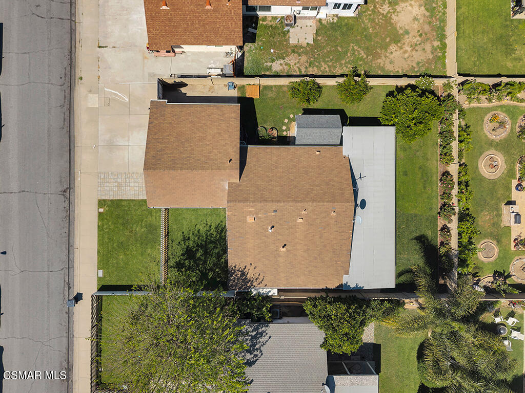 2353 Bryson Place Simi Valley, CA 93065 - Photo 30 of 31 an aerial view of a house with a yard