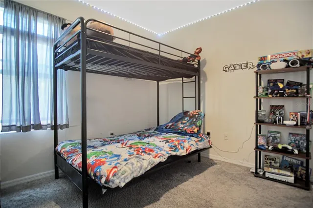 a room with toys and flat screen tv