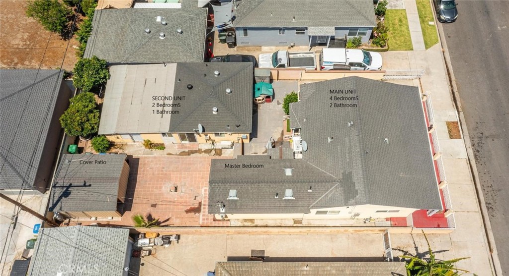 6824 Marcelle Street Paramount, CA 90723 - Photo 12 of 46 an aerial view of residential houses