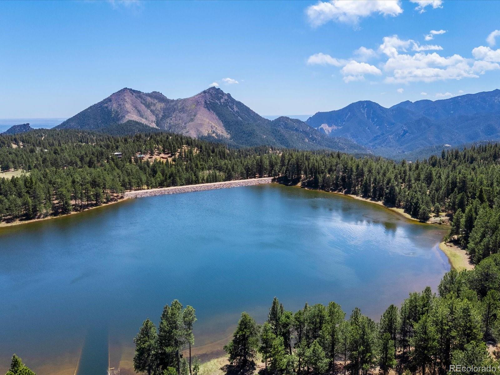6264 Flagstaff Road Boulder, CO 80302 - Photo 6 of 50 a view of a lake with a mountain in the background