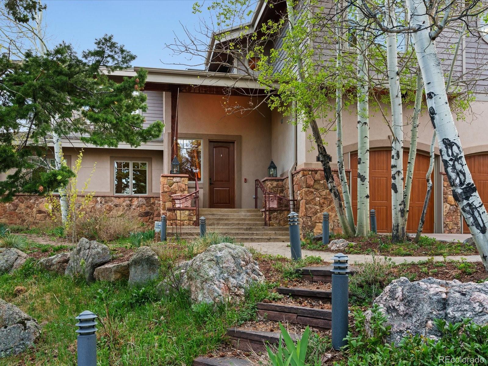 6264 Flagstaff Road Boulder, CO 80302 - Photo 7 of 50 front view of house with a yard