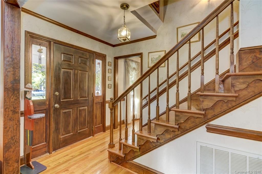 5204 Fowler Farm Road Mint Hill, NC 28227 - Photo 4 of 28 a view of an entryway with wooden floor and door