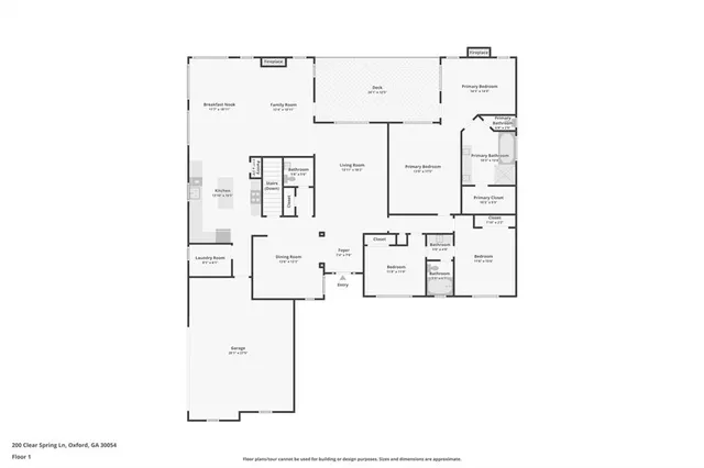 $489,000 | 200 Clear Spring Lane, Oxford, GA 30054