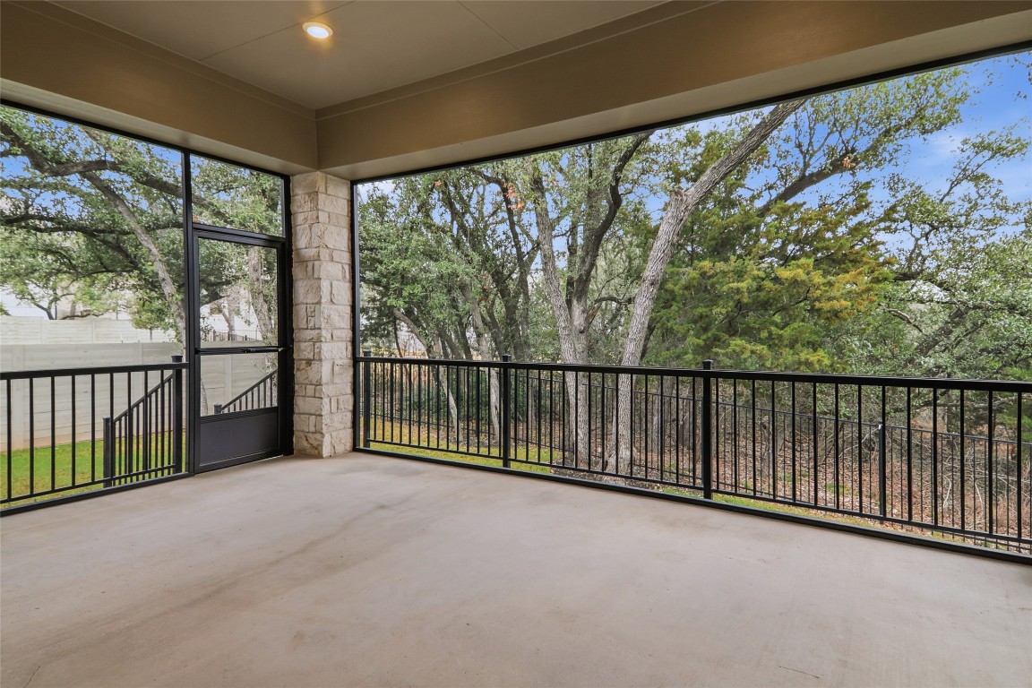 209 Springhouse Road Georgetown, TX 78628 - Photo 29 of 31 No rear neighbors and lots of trees means excellent privacy