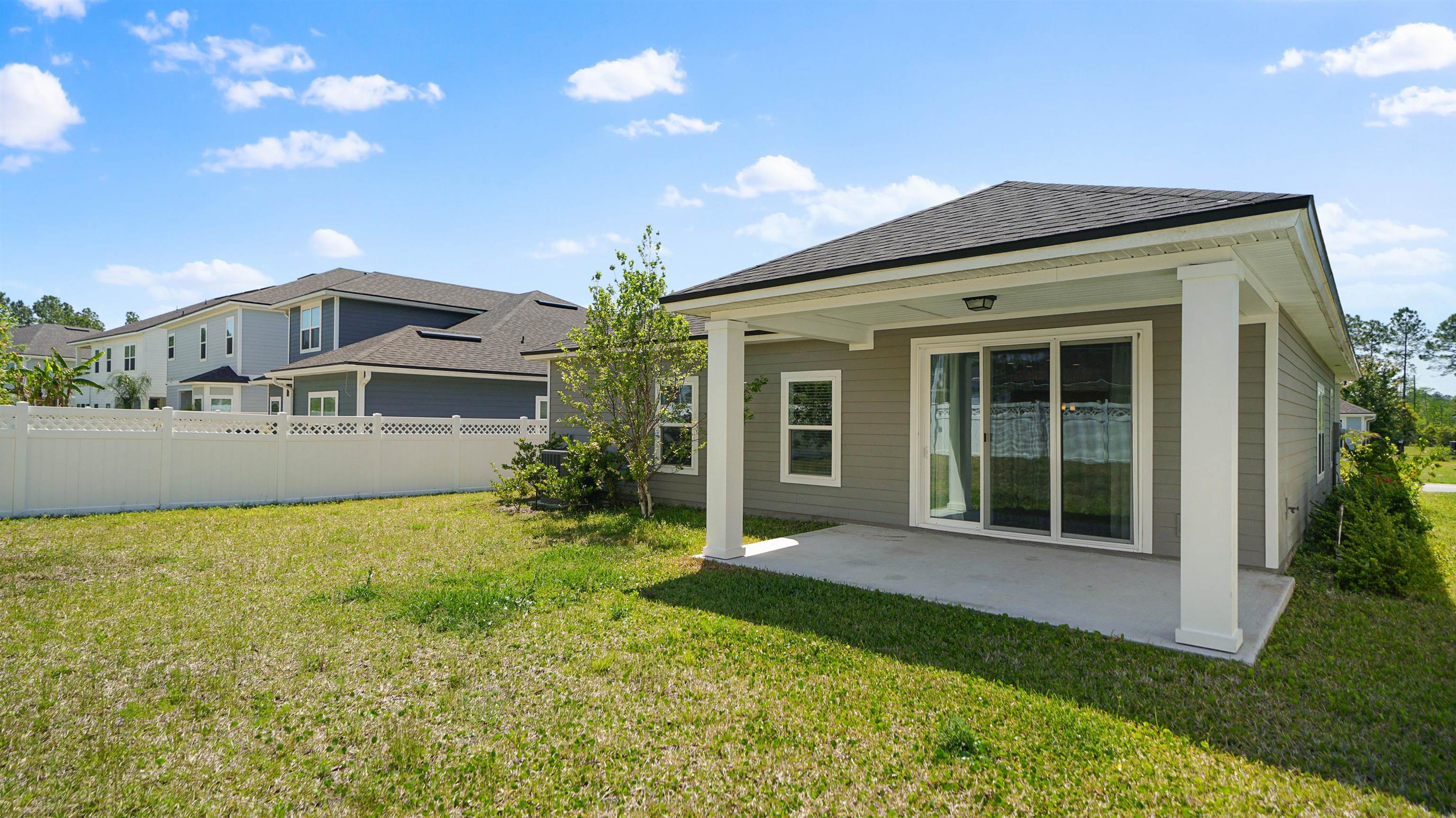 443 Watervale Drive St. Augustine, FL 32092 - Photo 26 of 39 a front view of a house with garden