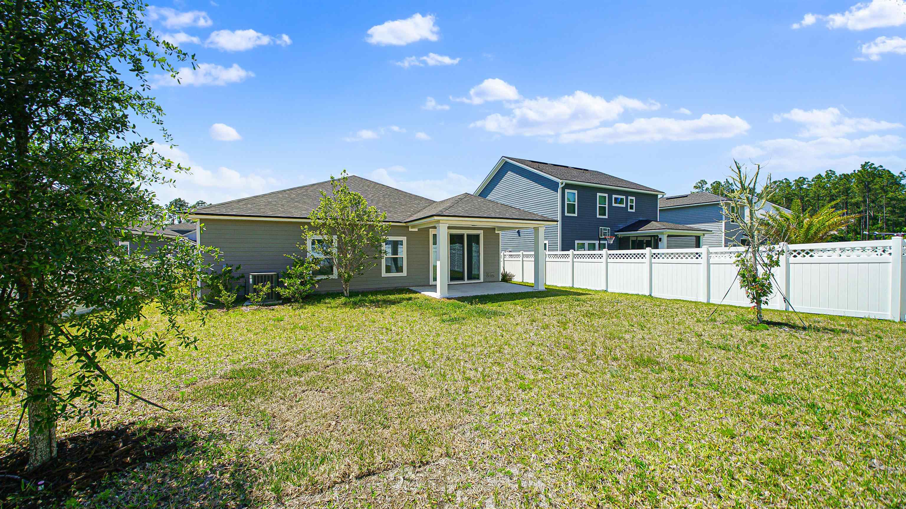 443 Watervale Drive St. Augustine, FL 32092 - Photo 28 of 39 a front view of a house with a garden