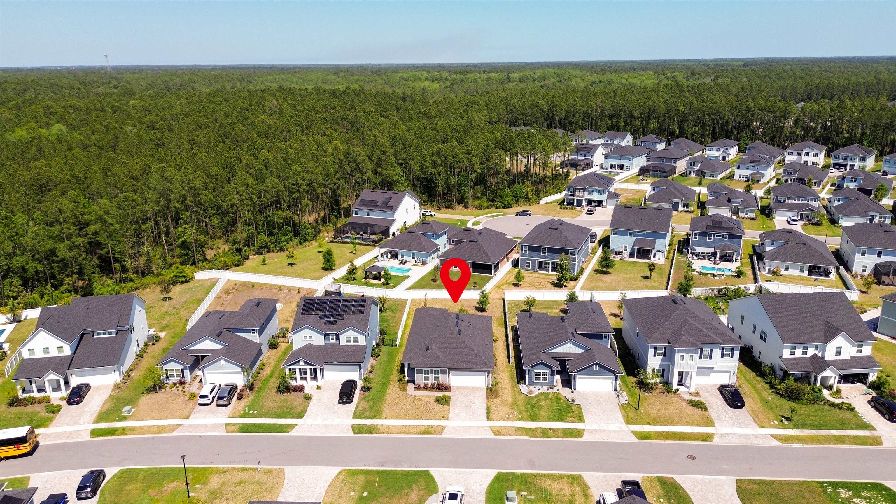 443 Watervale Drive St. Augustine, FL 32092 - Photo 29 of 39 a view of multiple houses with yard