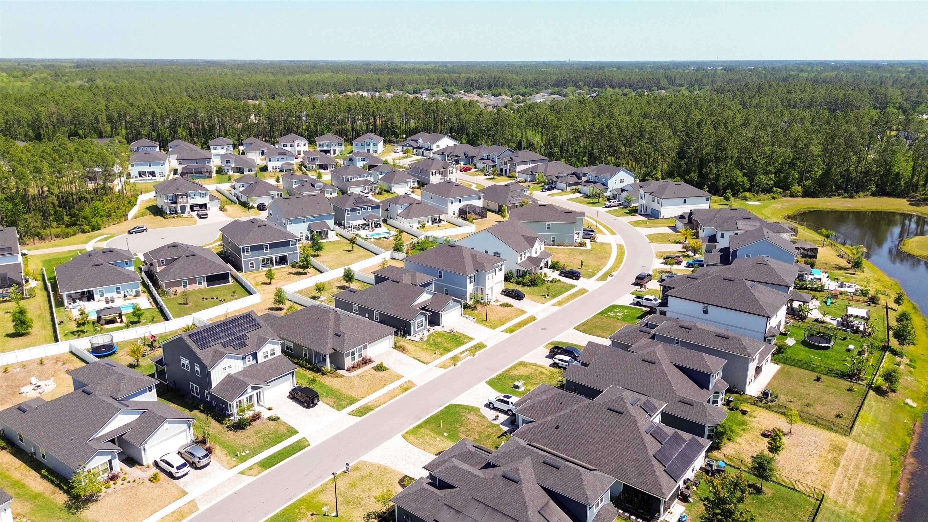 443 Watervale Drive St. Augustine, FL 32092 - Photo 30 of 39 an aerial view of multiple house