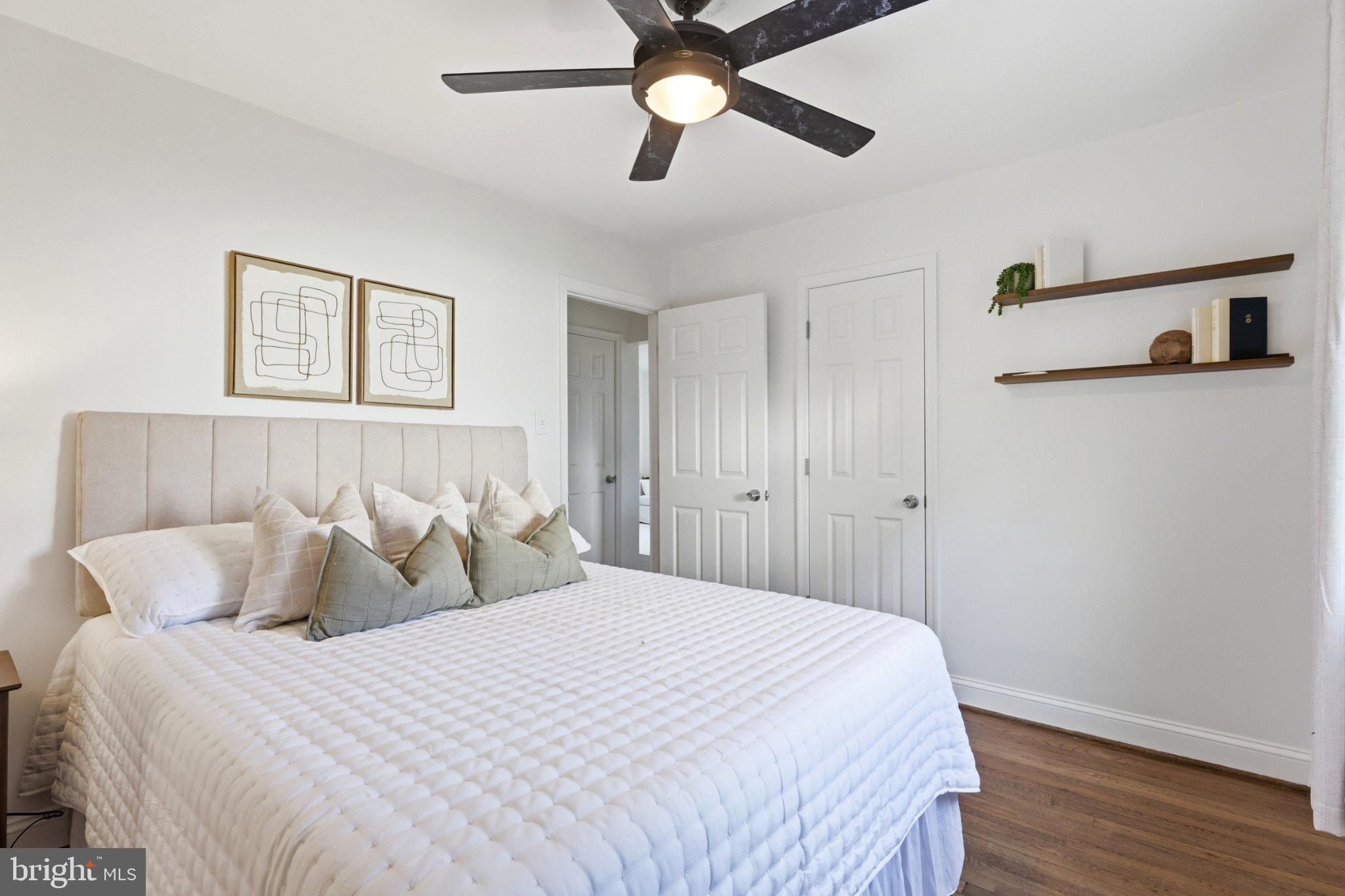 10419 Grandin Road Silver Spring, MD 20902 - Photo 11 of 44 Serene bedroom with modern accents.