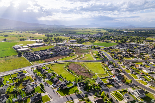 2485 South 1100th Street West Logan, UT 84321 - Photo 48 of 53 Aerial perspective showcasing a developed residential area with varied housing styles