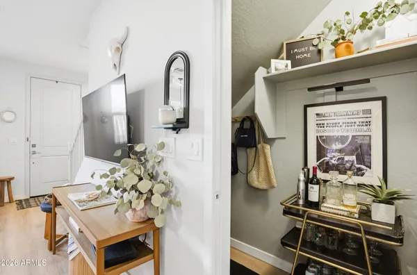 a room with gym equipment